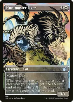 FOIL Huntmaster Liger Ikoria Magic MTG Creature CARD 1x (280) - Image 1