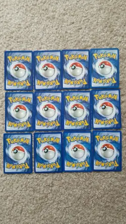 Pokemon 1999 TCG Base Set Jungle Fossil 12 Card Lot WOTC Vintage PROMO ENERGIES - Image 2
