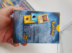 W16 Vtg Pokemon Trading Card Game Thunderstorm Gift Box + Play Mat & CD & More - Image 5
