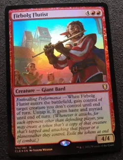Firbolg Flutist - Foil - CLB - MTG - NM - EN - 174 - Image 1