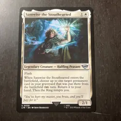 MTG STARTER COMMANDER DECK - Samwise The Stouthearted - Mono White - $20 Value! - Image 1