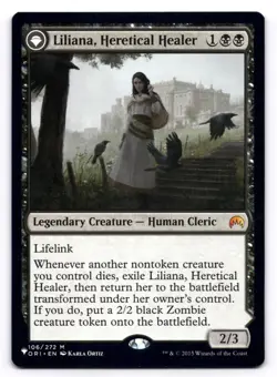 Liliana, Heretical Healer NM The List Reprints Magic Origins 106/272 MTG Regular - Image 1