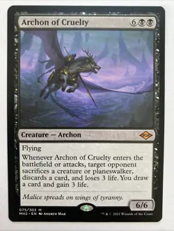 Archon of Cruelty #75 (NM) Modern Horizons 2 MH2 Magic MTG - Image 1