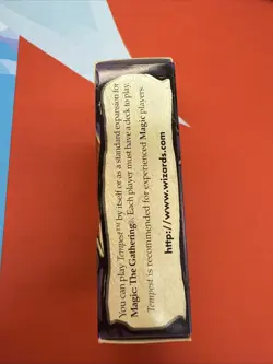 MTG *Tempest Empty Tournament Starter Deck Box* (Used) Magic the Gathering - Image 3