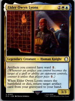 #103 Elder Owyn Lyons Universes Beyond: Fallout Uncommon - Image 1