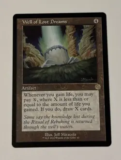 MTG Well of Lost Dreams - The Brothers' War Retro Artifacts LP - Image 1