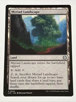 MTG Commander: The Lost Caverns of Ixalan Myriad Landscape 0343 NM - Image 1