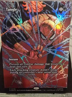 Tangle - FOIL borderless - Mythic rare - Image 3