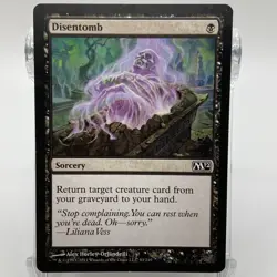 Disentomb Non-Foil Common Sorcery 93/249 MTG Core Set 2012 LP - Image 1