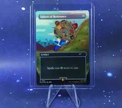MTG Fallout Vault Boy Sphere of Resistance Secret Lair Foil Magic The Gathering - Image 2