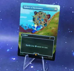 MTG Fallout Vault Boy Sphere of Resistance Secret Lair Foil Magic The Gathering - Image 4