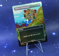 MTG Fallout Vault Boy Sphere of Resistance Secret Lair Foil Magic The Gathering - Image 5