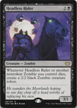 Headless Rider R Innistrad: Crimson Vow 118 - LP MTG - Image 1