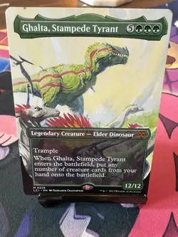 Ghalta, Stampede Tyrant (Borderless) The Lost Caverns of Ixalan Regular - Image 1