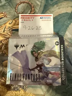 Magic The Gathering Final Fantasy Collector Booster Pack Sealed. Free Priority! - Image 2