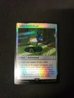 MTG *Agility Bobblehead Foil X1* (NM) Fallout Magic The Gathering - Image 1