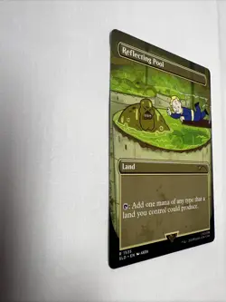 MTG Magic The Gathering SLD Secret Lair Fallout Borderless #1535 Reflecting Pool - Image 3