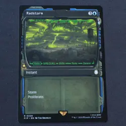 Radstorm (Showcase) 329 MTG Fallout (PIP) Rare NM - Image 1