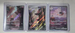 Pokemon 151 Charizard EX Charmander Charmeleon Set Of 3 - Image 1