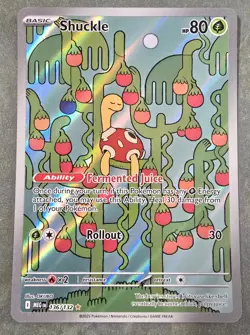 Pokemon - Shuckle #136/132 Illustration Rare - Mega Evolution - NM 🔥 - Image 2