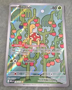 Pokemon - Shuckle #136/132 Illustration Rare - Mega Evolution - NM 🔥 - Image 3