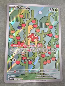 Pokemon - Shuckle #136/132 Illustration Rare - Mega Evolution - NM 🔥 - Image 4