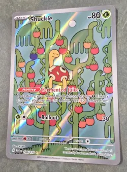Pokemon - Shuckle #136/132 Illustration Rare - Mega Evolution - NM 🔥 - Image 5