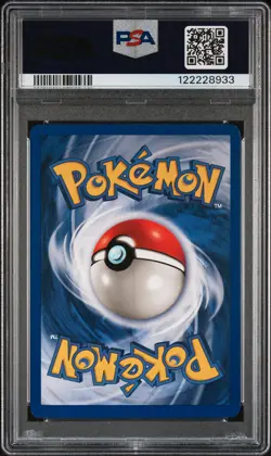 1999 POKEMON BASE SET SHADOWLESS #99 GRASS ENERGY PSA 8 - Image 2