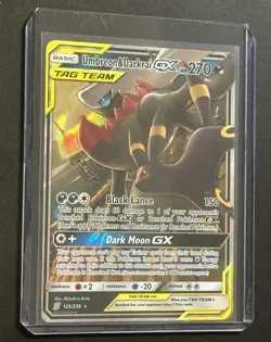 Umbreon & Darkrai GX 125/236 Ultra Rare Unified Minds Pokemon TCG NM - Mint - Image 4