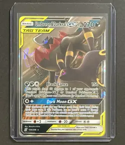 Umbreon & Darkrai GX 125/236 Ultra Rare Unified Minds Pokemon TCG NM - Mint - Image 5