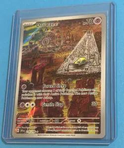 Pokemon TCG Scarlet & Violet Base Set Drowzee Illustration Rare 210/198 Mint 💎 - Image 3