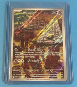 Pokemon TCG Scarlet & Violet Base Set Drowzee Illustration Rare 210/198 Mint 💎 - Image 4
