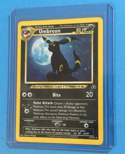 2001 Pokemon Neo Discovery Umbreon Holo Rare 13/75 - Image 2