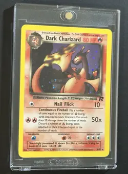 Dark Charizard Holo Rare 4/82 🔥 Pokemon Team Rocket 2000 NM - Mint 💎 - Image 3