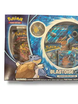 Pokemon Blastoise GX Premium Collection Sun & Moon Unbroken Bonds Unified Minds - Image 3