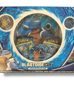 Pokemon Blastoise GX Premium Collection Sun & Moon Unbroken Bonds Unified Minds - Image 4