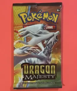 Pokemon Dragon Majesty Booster Pack - Reshiram Art (Brand New; Factory Sealed) - Image 3