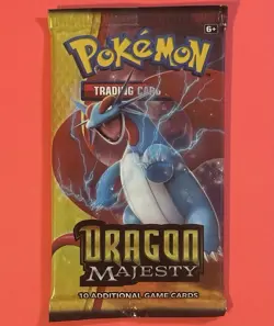 Pokemon Dragon Majesty Booster Pack - Salamence Art (Brand New; Factory Sealed) - Image 3