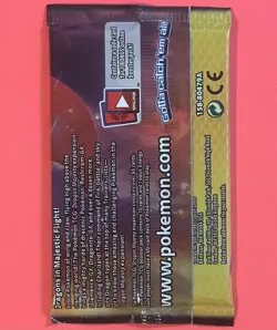 Pokemon Dragon Majesty Booster Pack - Salamence Art (Brand New; Factory Sealed) - Image 4