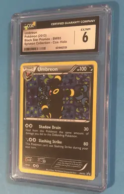 Pokemon Black & White UMBREON Sylveon Collection Black Star Promo Holo CGC 6 NM - Image 3