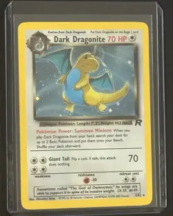 Dark Dragonite 5/82 Team Rocket Holo 2000 Pokemon TCG 💎 - Image 5