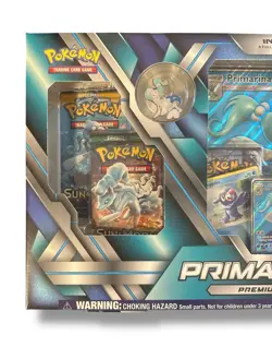 Pokemon XY Evolutions Sun Moon Guardians Rising Primarina GX Premium Collection - Image 2