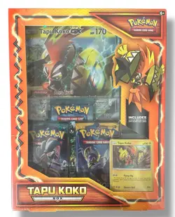 Pokemon TCG Tapu Koko Collection Box Sun & Moon Brand New; Factory Sealed - Image 1