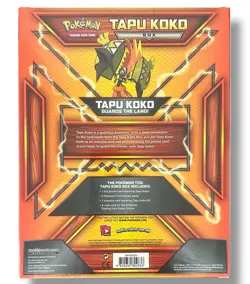 Pokemon TCG Tapu Koko Collection Box Sun & Moon Brand New; Factory Sealed - Image 2