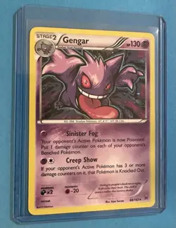 Gengar 60/162 Holo XY Breakthrough Pokemon NM - Image 2