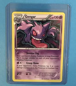 Gengar 60/162 Holo XY Breakthrough Pokemon NM - Image 3