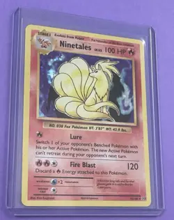 Ninetales HOLO RARE 15/108 Pokemon XY Evolutions 2016 MINT - Image 3