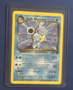 Dark Blastoise 20/82 Pokemon TCG Team Rocket Non Holo Rare - NM 💎 - Image 4