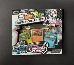 Pokemon TCG: Black Bolt & White Flare Unova Poster Collection - Ready to Ship - Image 1