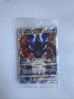 Pokemon TCG Lucario VSTAR SWSH291 Crown Zenith Promo Factory Sealed - Image 1